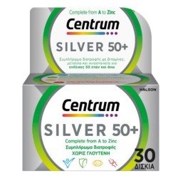 Centrum Silver 50 + 30 Tablets