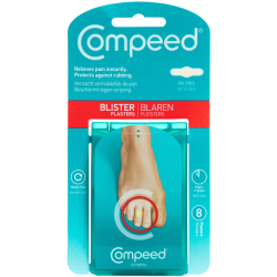 Compeed Toe Blister Plasters X8