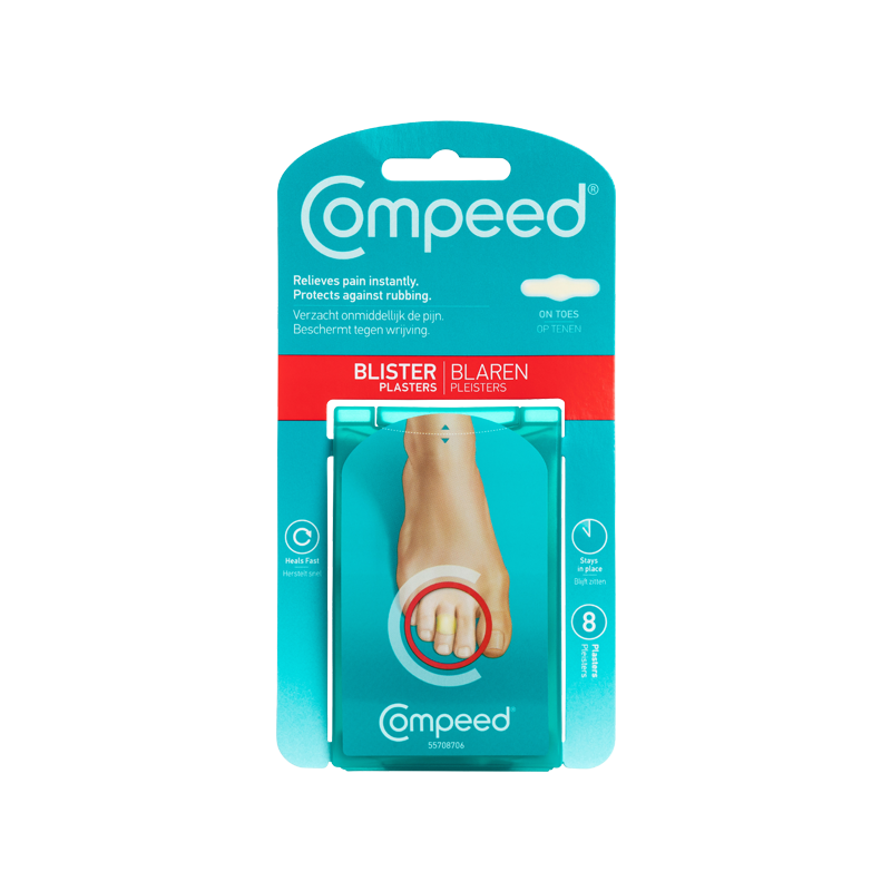 Compeed Toe Blister Plasters X8