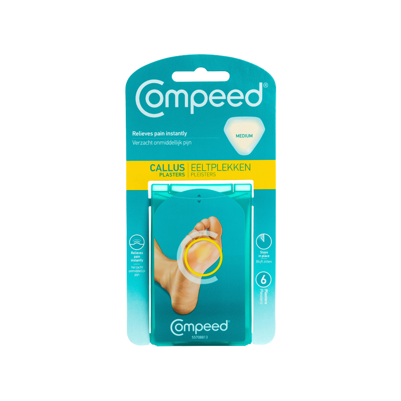 Compeed Hard Skin Medium X6