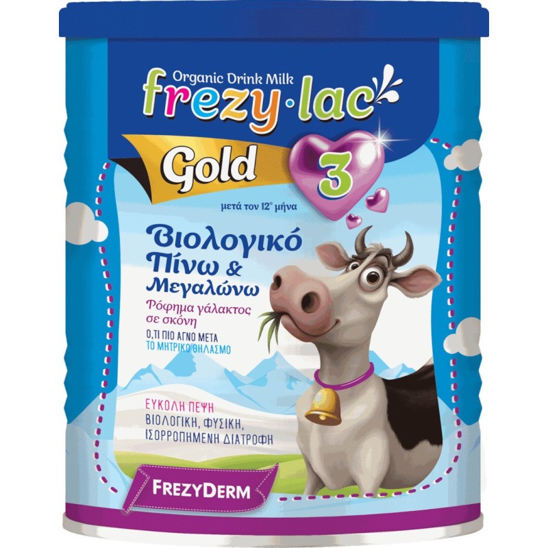 Frezylac Gold 3 Bio Cow 12 + Milk 400g