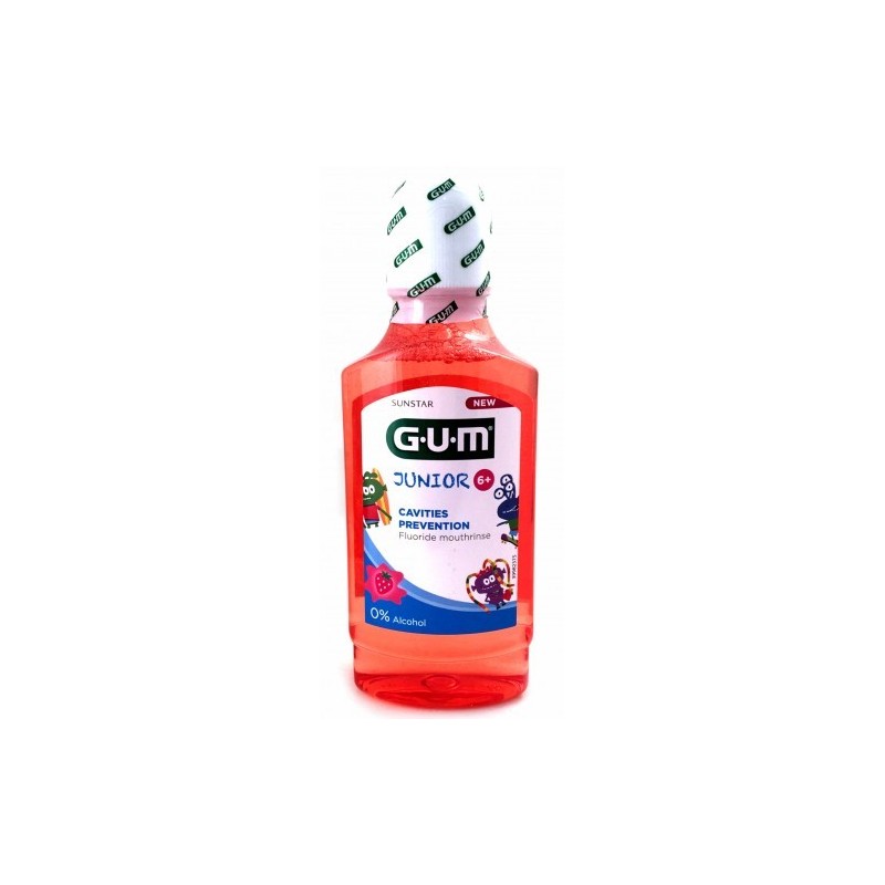 Gum Junior 6 + Mouthwash 300ml