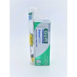 Gum Toothpaste Original White + Toothbrush Free
