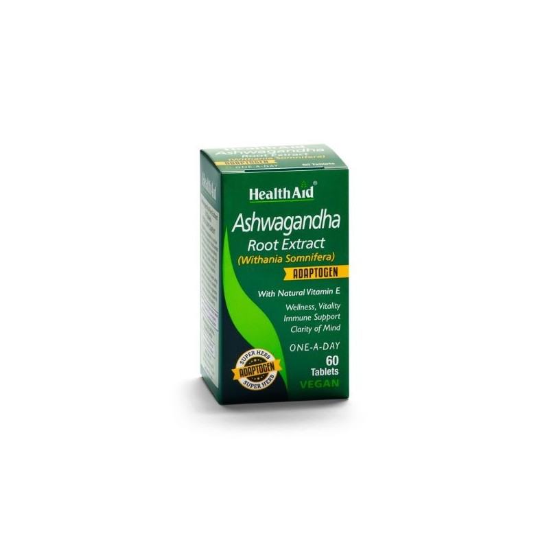 Health Aid Ashwagandha 60 Tablets