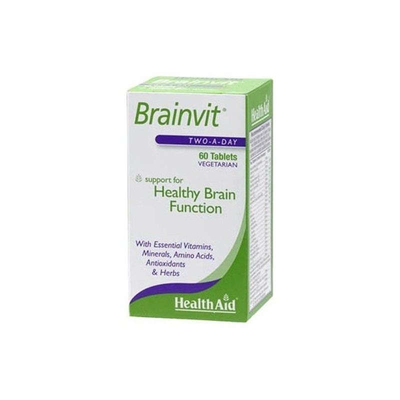 Health Aid Brainvit 60 Tablets