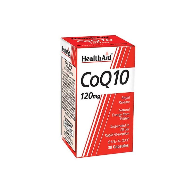Health Aid Co Q 10 120mg 30 Capsules
