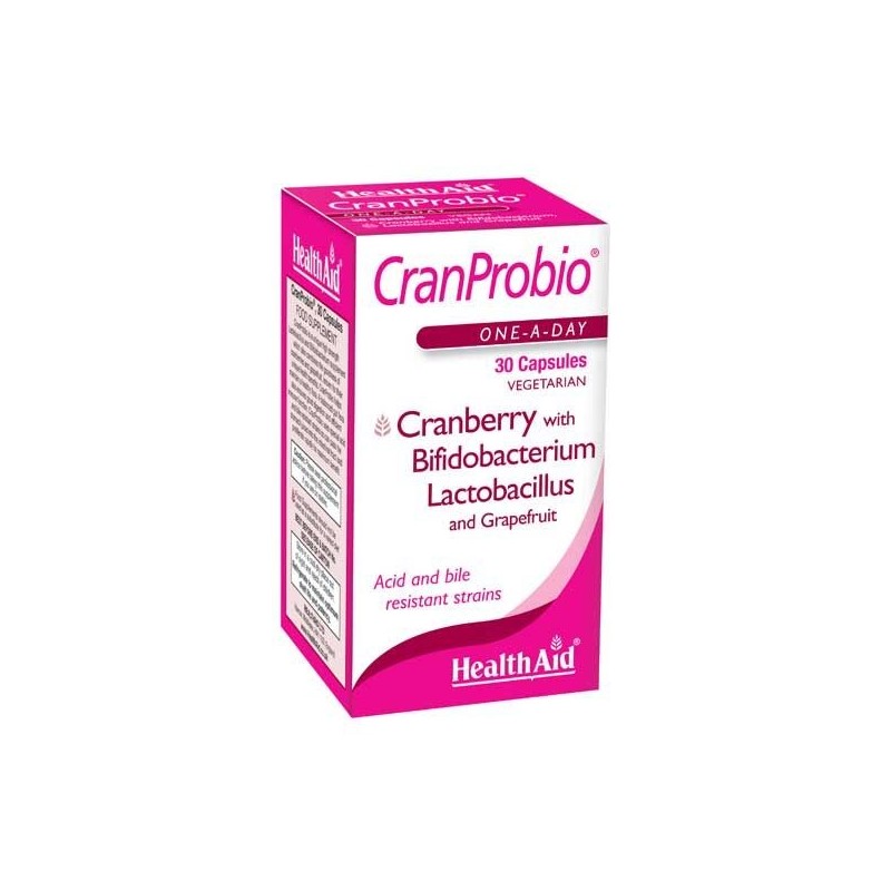 Health Aid Cranprobio 30 Capsules
