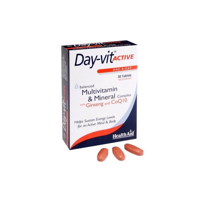 Health Aid Day Active 30 Tablets