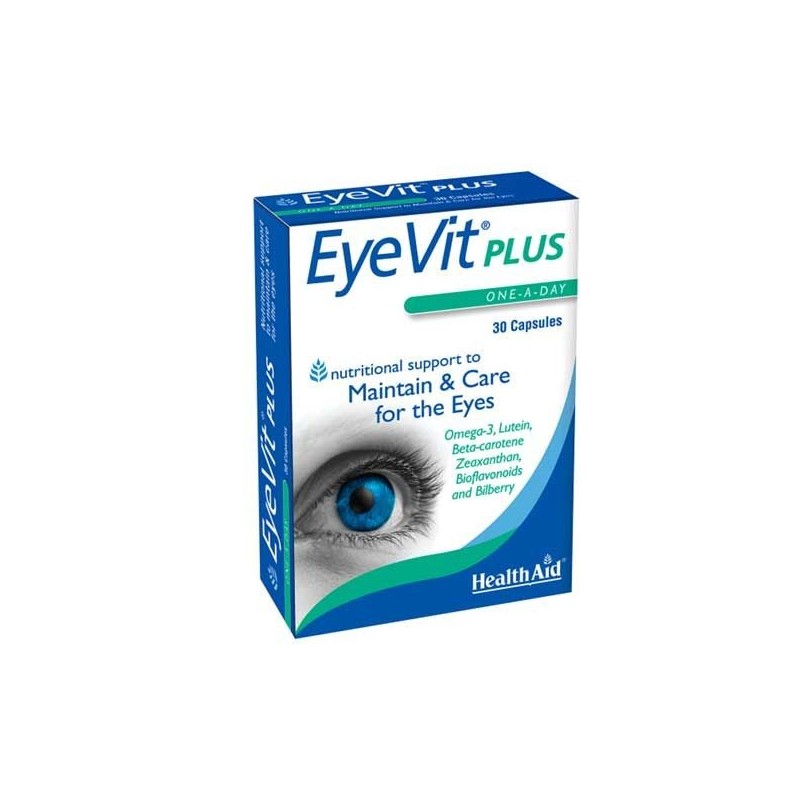Health Aid Eye Vit Plus 30 Capsules