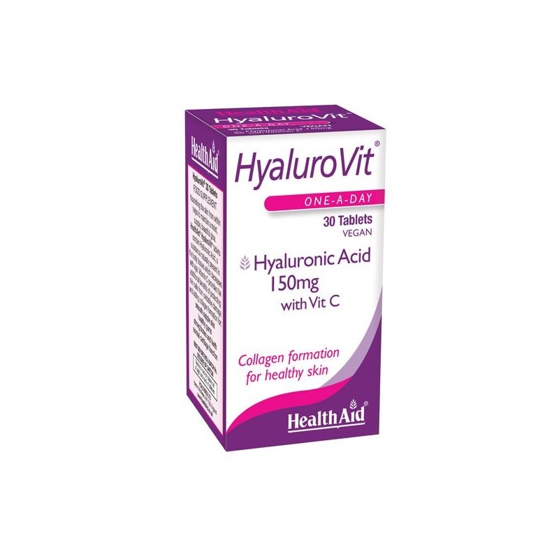 Health Aid Hyalurovit 150mg 30 Tablets