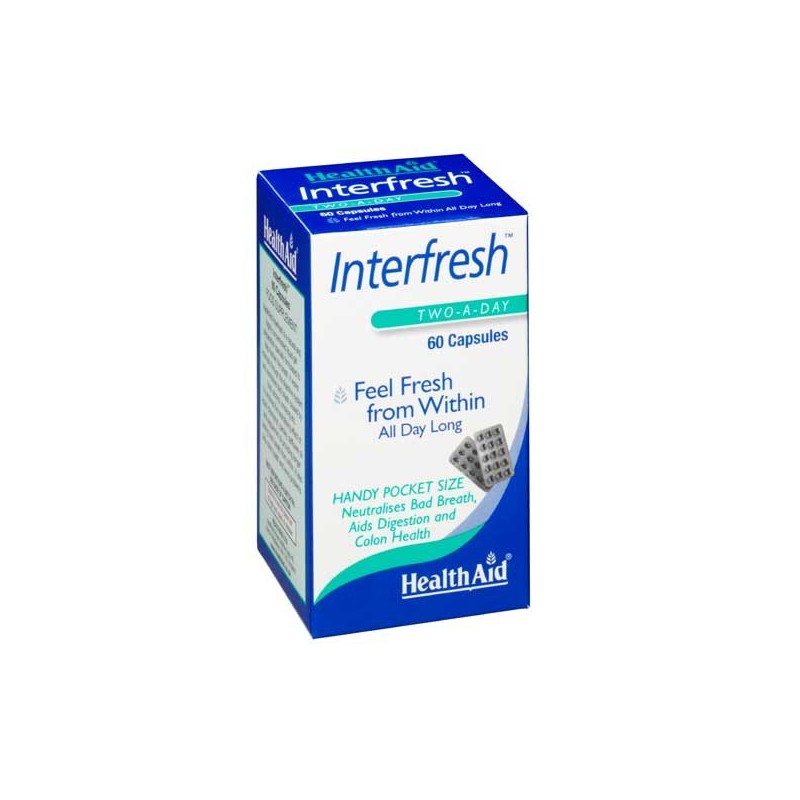 Health Aid Interfresh 60 Capsules'S