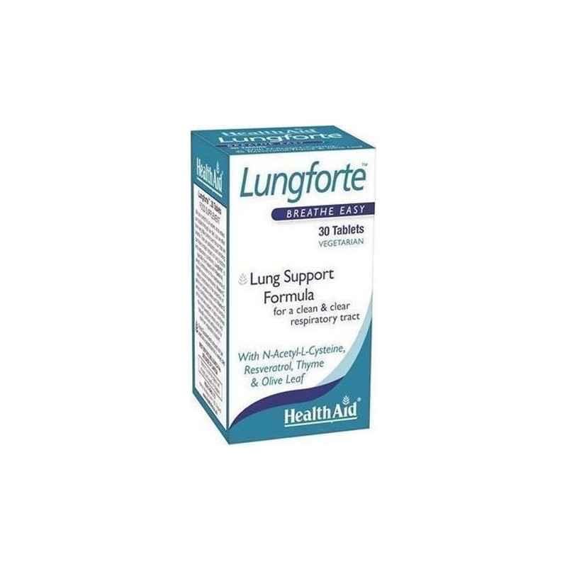 Health Aid Lungforte 30 Tablets