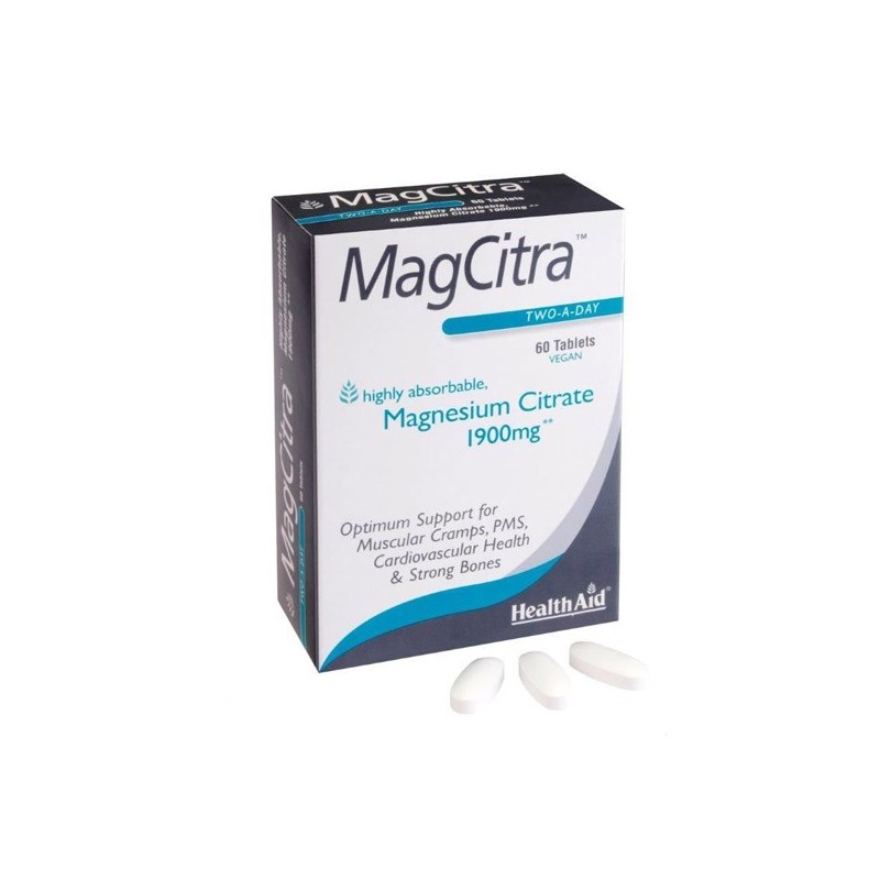 Health Aid Magcitra 60 Tablets