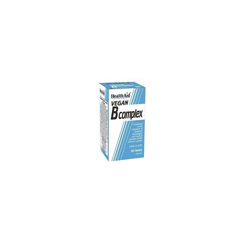 Health Aid Vegan B Complex 60 Tablets