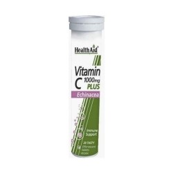 Health Aid Vit.C Plus Echinacea 20Eff Tablets