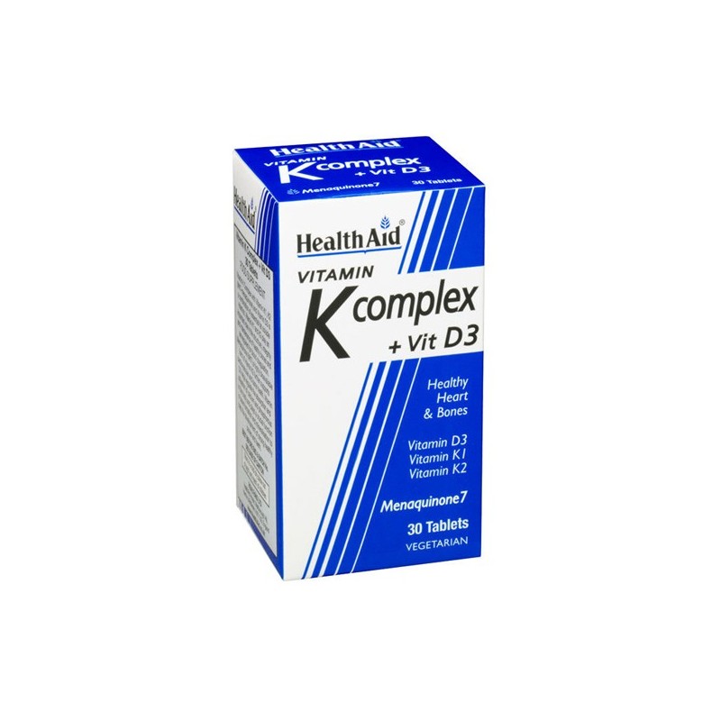 Health Aid Vit K Complex & D3 30 Tablets