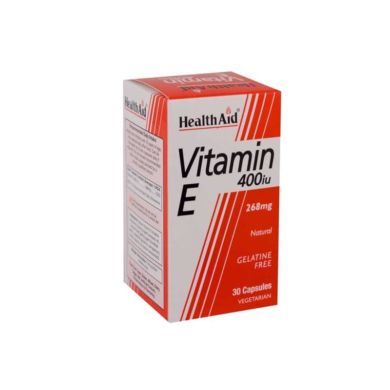 Health Aid Vitamin E 400IU 30 Capsules