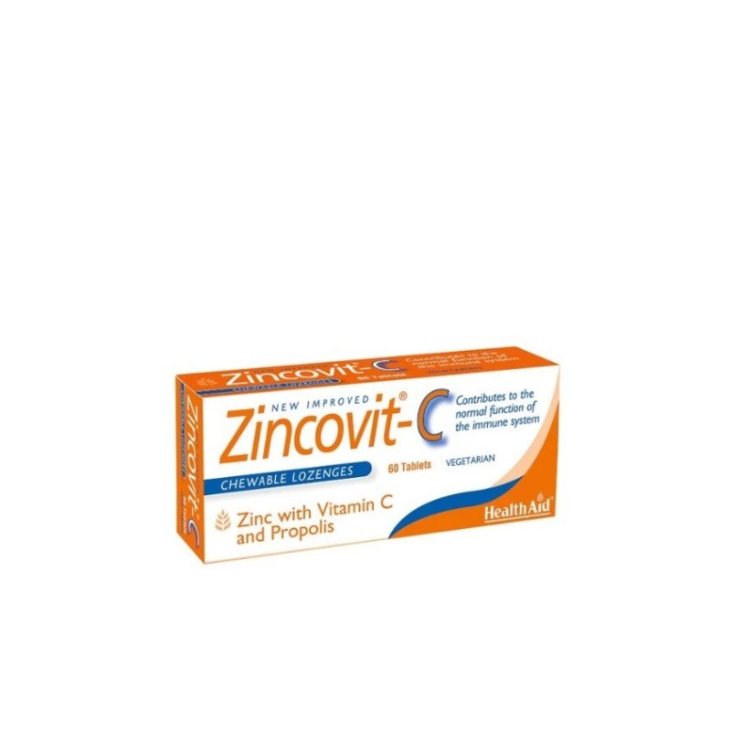 Health Aid Zincovit C 60 Tablets