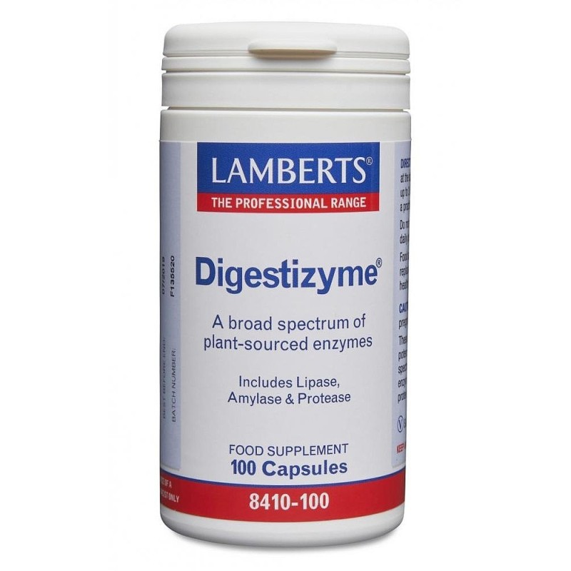 Lamberts Digestizyme 100 Capsules