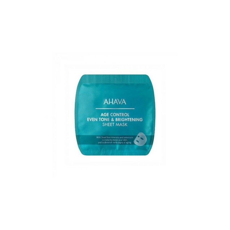Ahava Age Control Even Tone & Brigh Sheet Mask