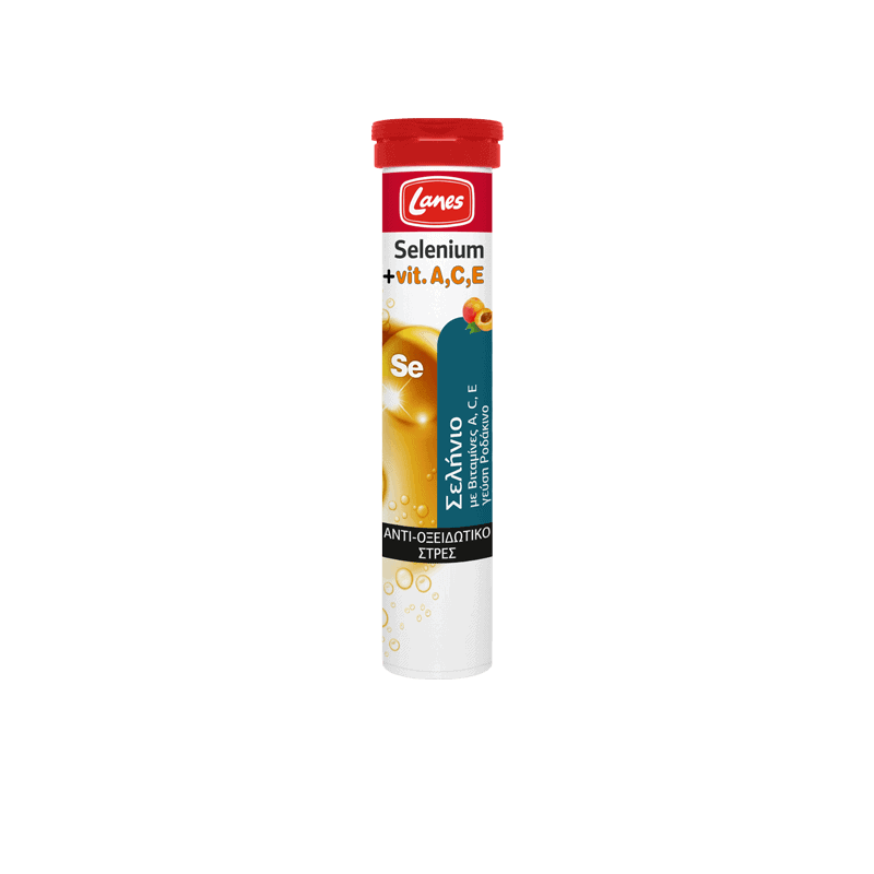 Lanes Selenium With Vitamins A, C, E 20 Tablets Effervescence
