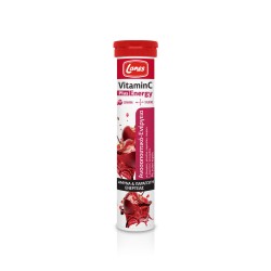 Lanes Vitamin C Energy Cherry 500mg 20 Tablets Efferv.