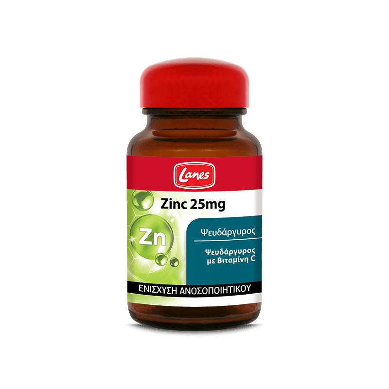 Lanes Zinc 25mg 30 Tablets