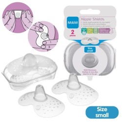 Mam Nipple Shield Size Small (2 Pcs) 776230