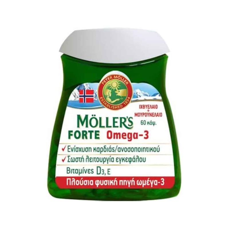 Moller's Forte Omega 3 60 Capsules