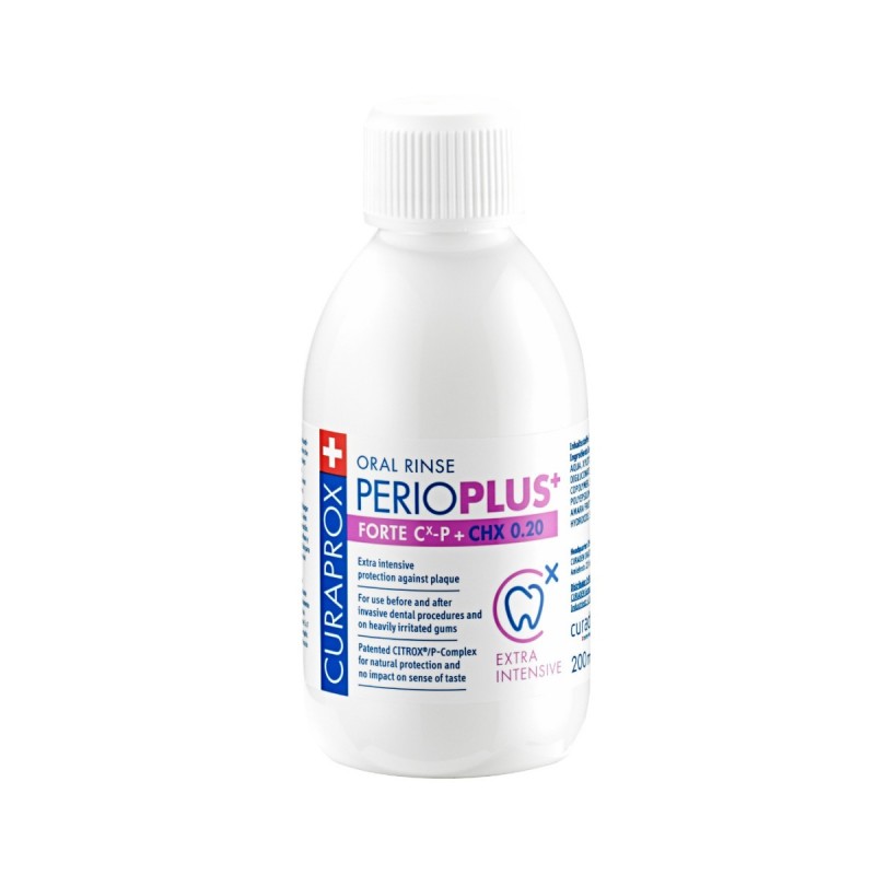 Curaprox Perioplus + Forte 0.20% Mouthwash 200ml