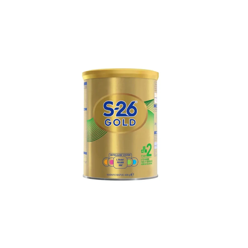 Wyeth S-26 Gold 2 6M + Infant Formula 400g