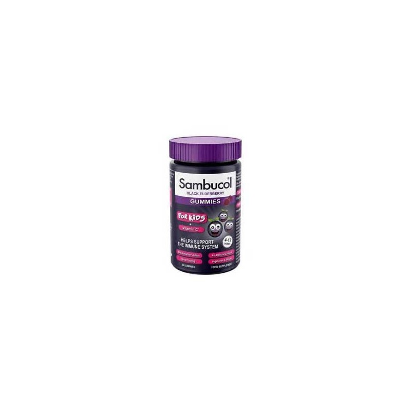 Galenica Sambucol Black Elderberry Kids & Vitamin C 30 Gummies