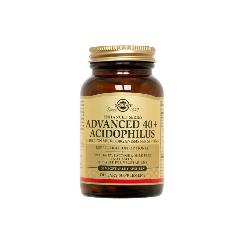 Solgar Advanced 40 + Acidophilus Capsules