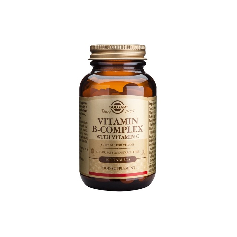Solgar Vitamin B Complex With Vitamin C