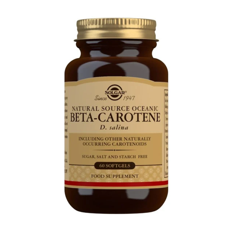 Solgar Beta Carotene 7mg 60 Capsules