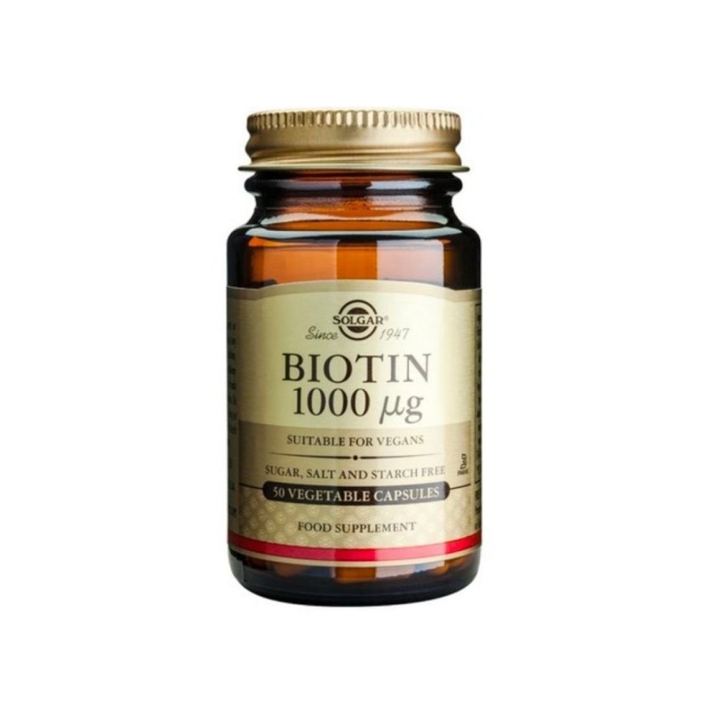 Solgar Biotin 1000mg 50 Capsules