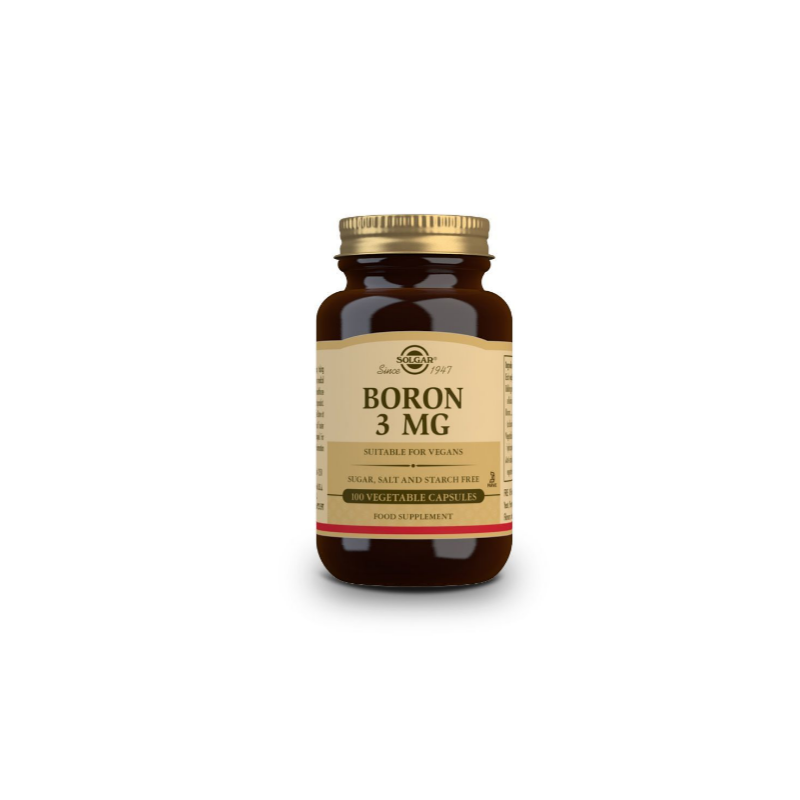 Solgar Boron 3mg 100 Capsules