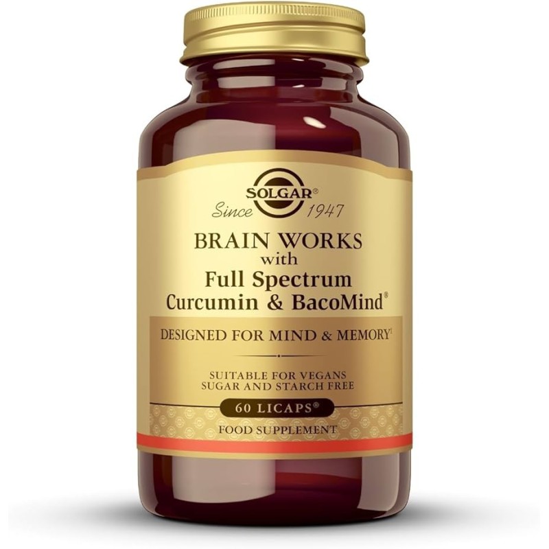 Solgar Brain Works 60 Capsules