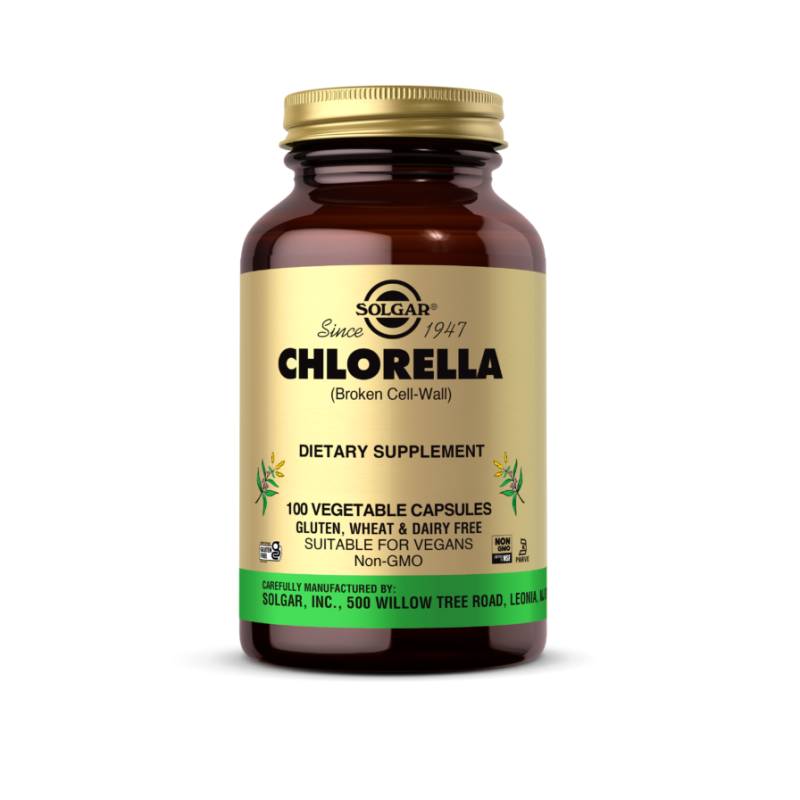 Solgar Chlorella 520mg 100 Capsules