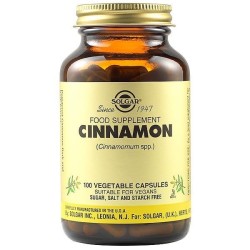 Solgar Cinnamon 500mg 100 Capsules