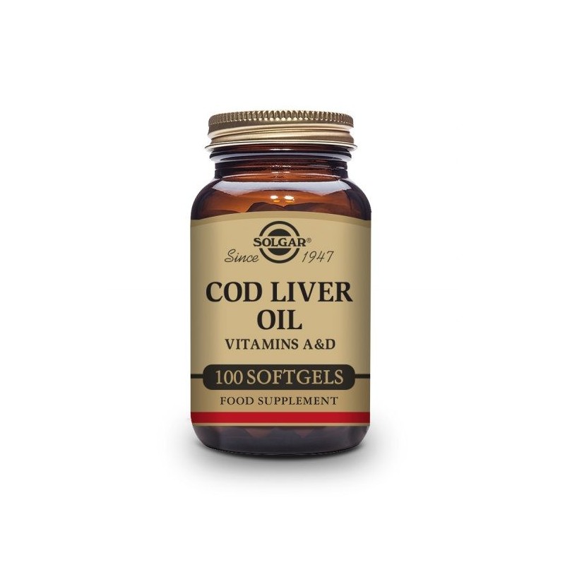 Solgar Cod Liver Oil 100 Capsules