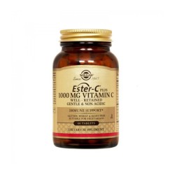 Solgar Ester C Plus 1000mg 60 Tablets