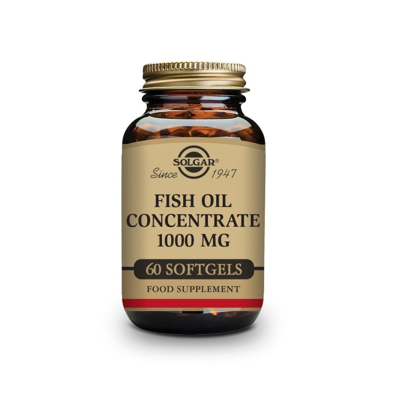 Solgar Fish Oil Concentrate 1000mg 60 Softgel