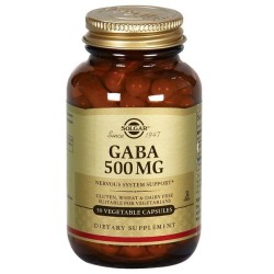 Solgar G.A.B.A. 500mg 50 Capsules