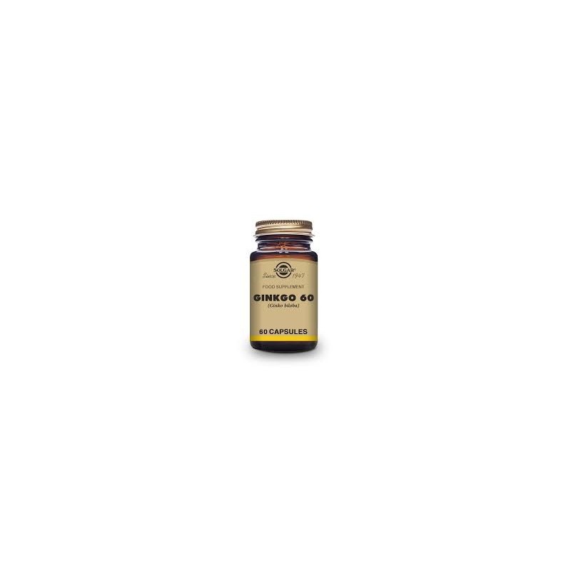 Solgar Ginkgo 60mg 60 Capsules