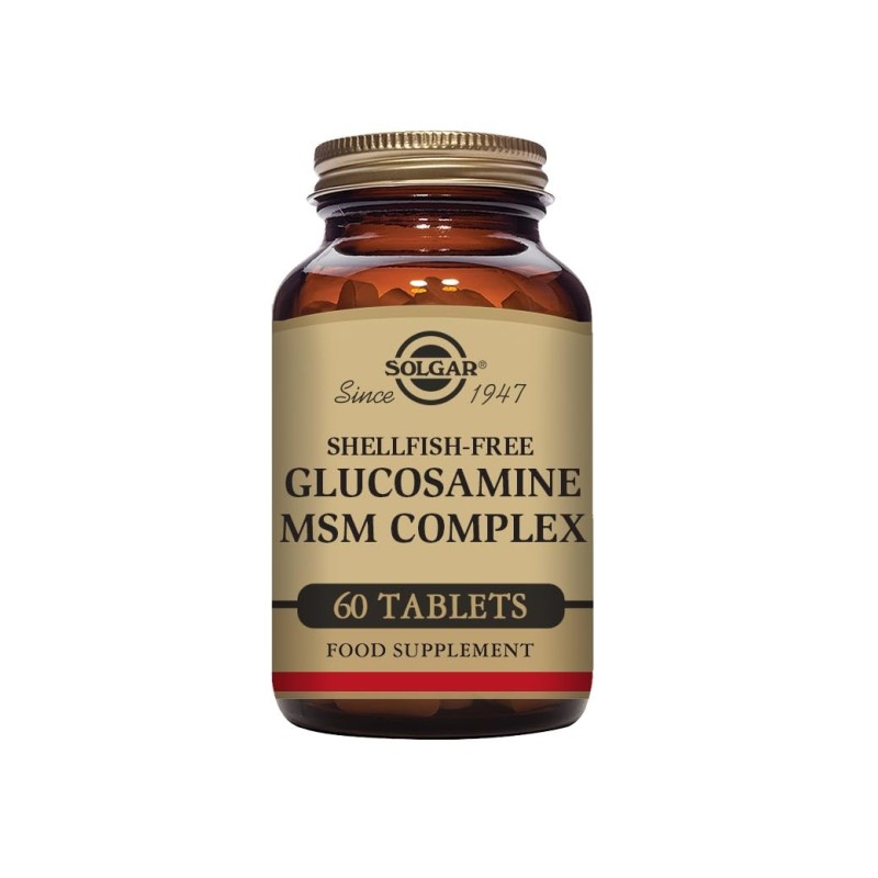 Solgar Glucosamine Msm Complex 60 Capsules