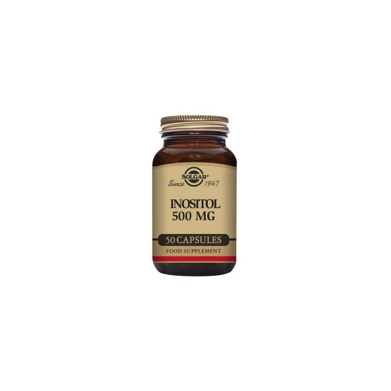 Solgar Inositol 500mg 50 Capsules