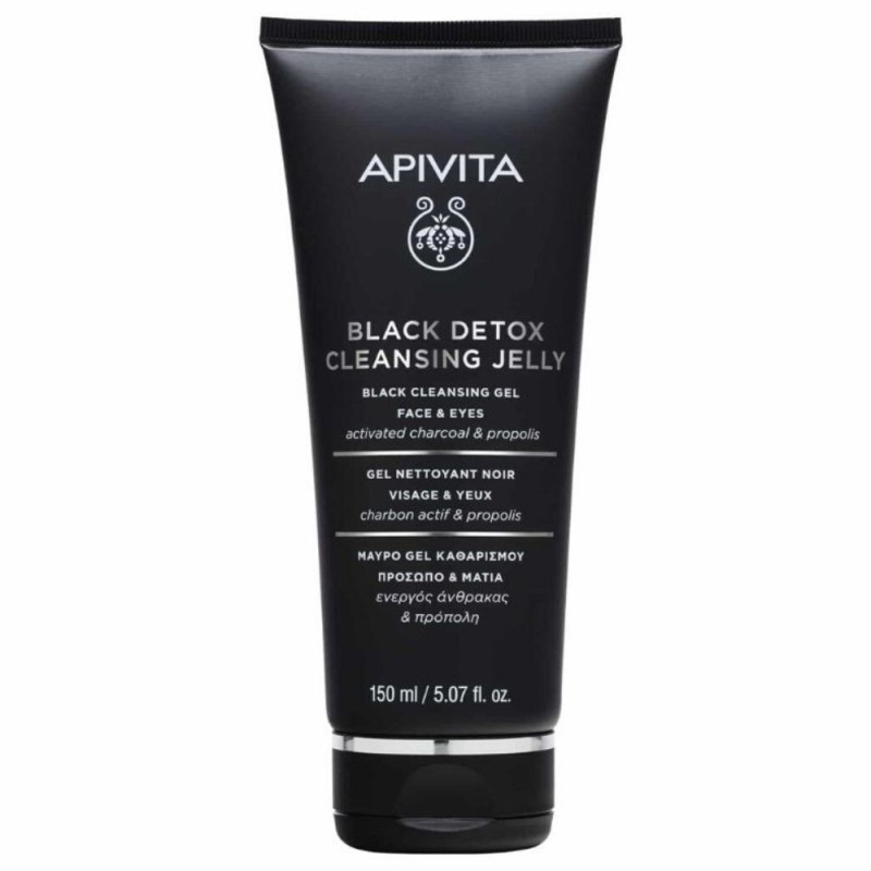 Apivita Black Detox Cleanser 150ml
