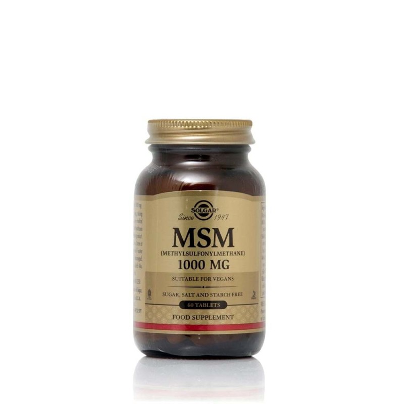 Solgar Msm 1000mg 60 Capsules