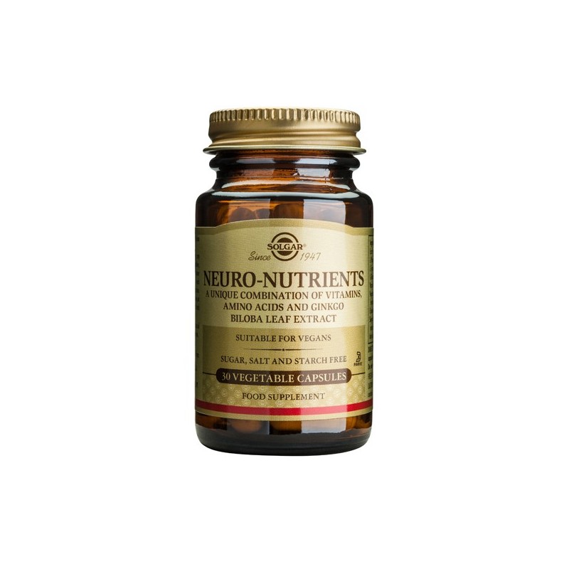 Solgar Neuro Nutrients 30 Capsules